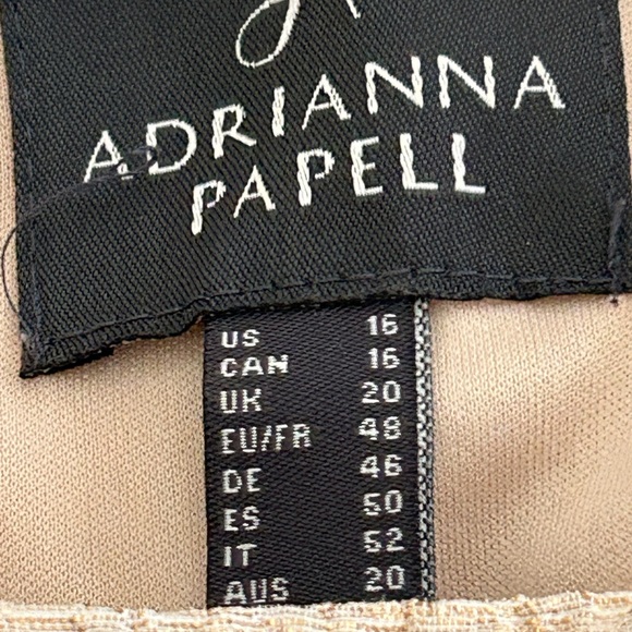 BHLDN Adrianna Papell Mother of Bride/Groom size 16 dress. - Picture 9 of 10